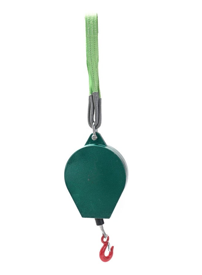 LAWAZIM 40ft Double Lock Self-Retractable Fall Arrester - Industrial Safety Lifeline Fall Protection System with Tripod and Lanyard for Construction, Roofing, Scaffolding, and Height Work - 1000kg 12m - Image 2