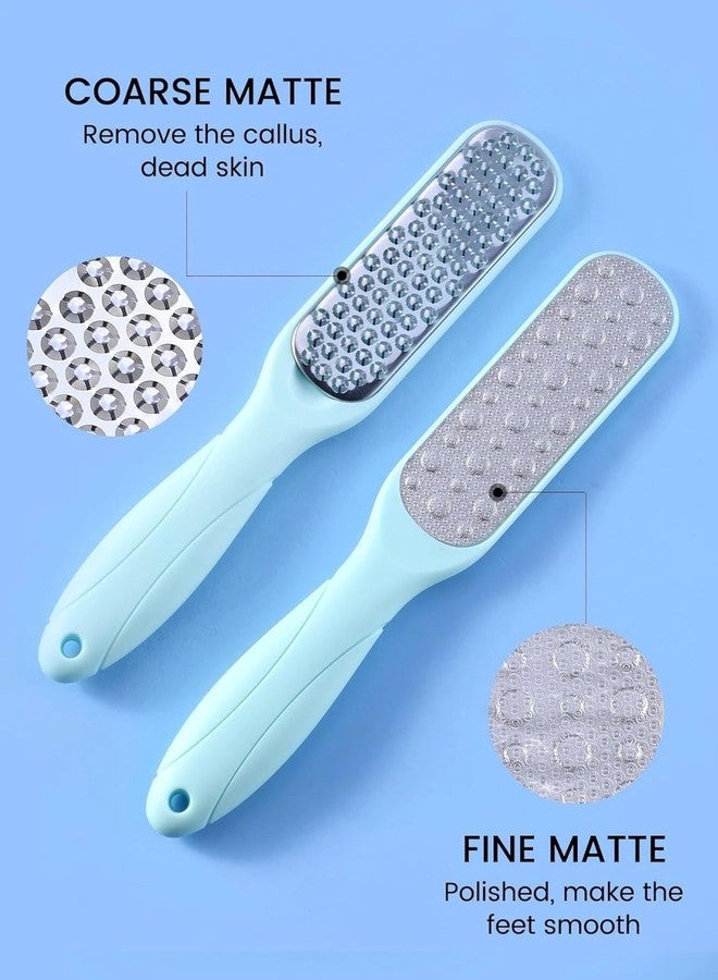 NAIDEV Foot Scrubber usage for dead skin and calluses Remover for all ages men and Women and also usage for Professional Foot Care Pedicure, Foot Scraper For Cracked Heels Green - Image 3