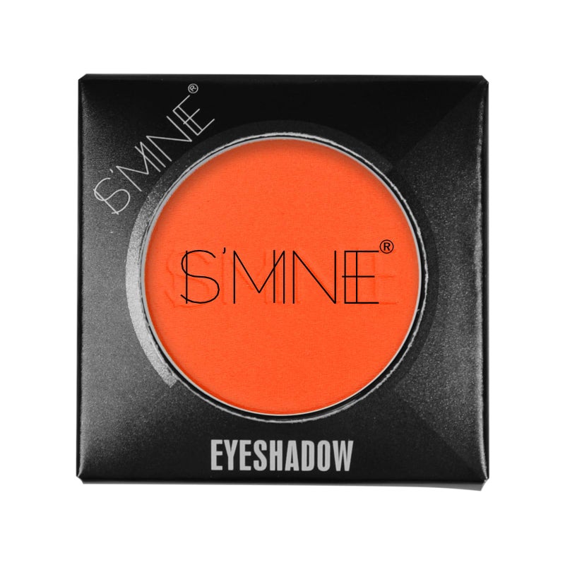IS'MINE Single Orange Matte Eyeshadow Powder Palette High Pigment, Longwear, Intense Color Best Orange Eyeshadow - Image 2