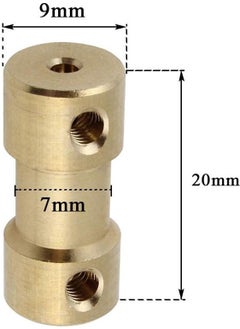 Hobi Mekatronik Hobby Mechatronics 2.3X3.17MM Mini DC Motor Fixed Brass Coupling  - Image 2