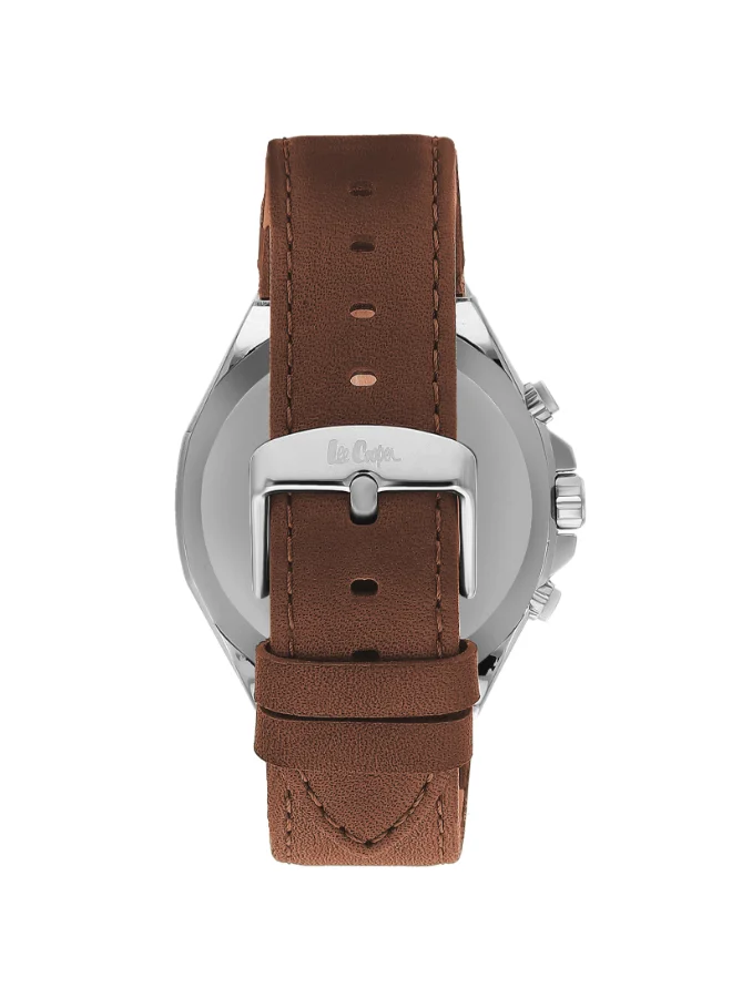 Lee Cooper Men's Leather Multi Function Watch LC07983.594 - 46 mm