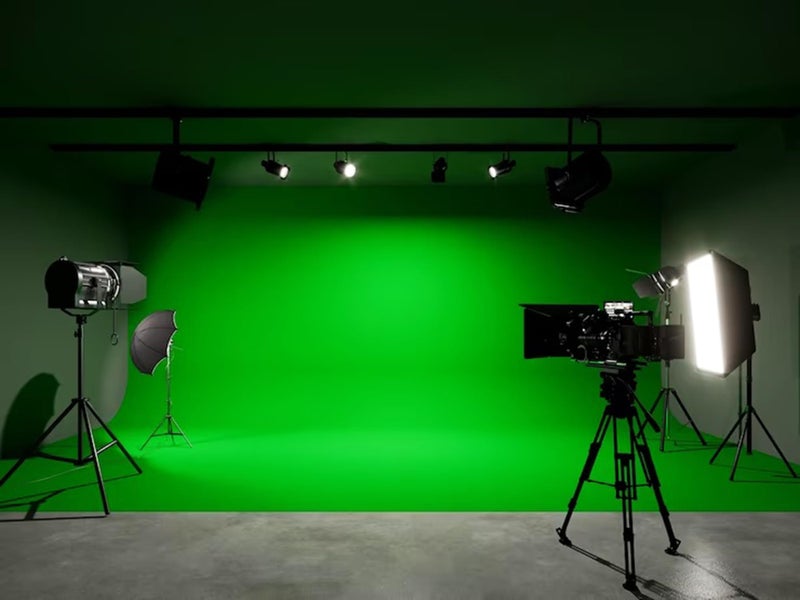 Hanumex® 8x12-feet Green Screen Backdrop is Perfect for Photography and Streaming Gaming. It is Made of Polyester Cloth and is Virtual Green Background Sheet for Zoom Meetings. - Image 3