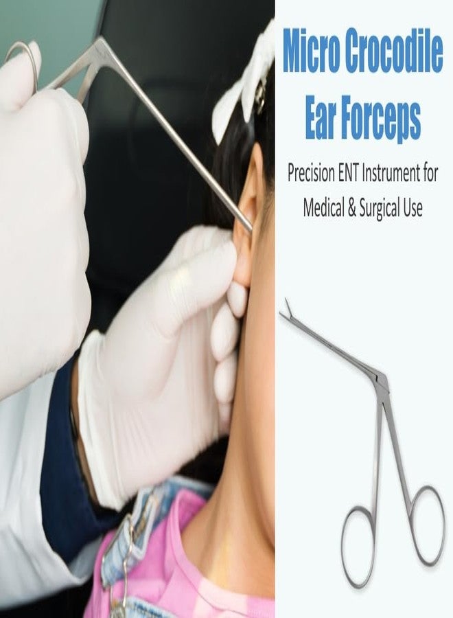 Agarwals Micro Crocodile Ear Forcep - Image 3