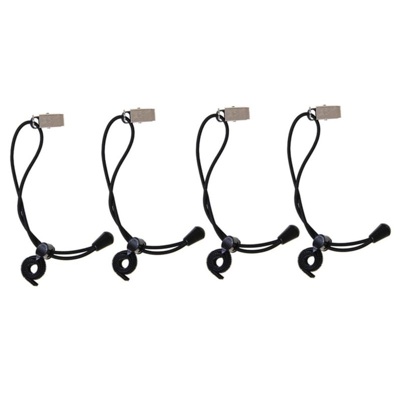 4 Pcs Adjustable Nylon Backdrop Clamps Windproof Photography Studio Background Clip Green - Image 2