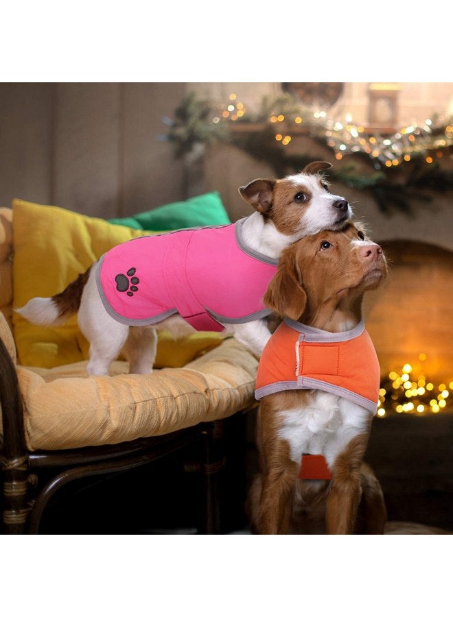 Queenmore Cold Weather Dog Coats Loft Reversible Winter Fleece Dog Vest Waterproof Pet Jacket Available in Extra Small, Small, Medium, Large Extra Large Sizes - Image 5