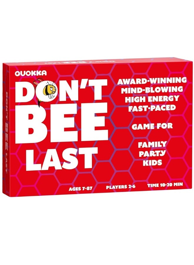 QUOKKA Family Board Games for Kids 8-12 - Party Game for Kids & Adults Game Night - Fast Paced | Easy to Learn | 2-6 Players - Card Game for Teen Boys and Girls Ages 6 7 10 Year Olds - Image 1