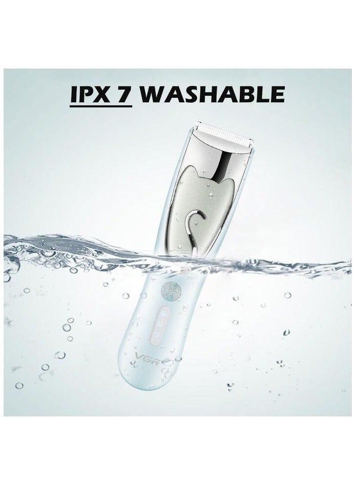 VGR V-203 Professional Dog Clippers 2 Speeds Low Noise High Power Dog Trimmer for Small Large Dogs Cats Pets with Thick and Heavy Coats IPX7 Waterproof 150 Runtime - Image 5