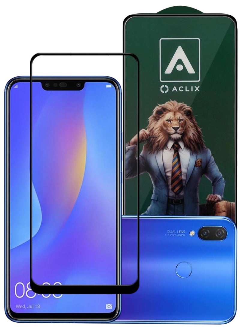 ACLIX Antistatic ESD Dustproof Premium Quality High Definition Tempered Glass Screen Protector Designed For Huawei nova 3i - Image 1