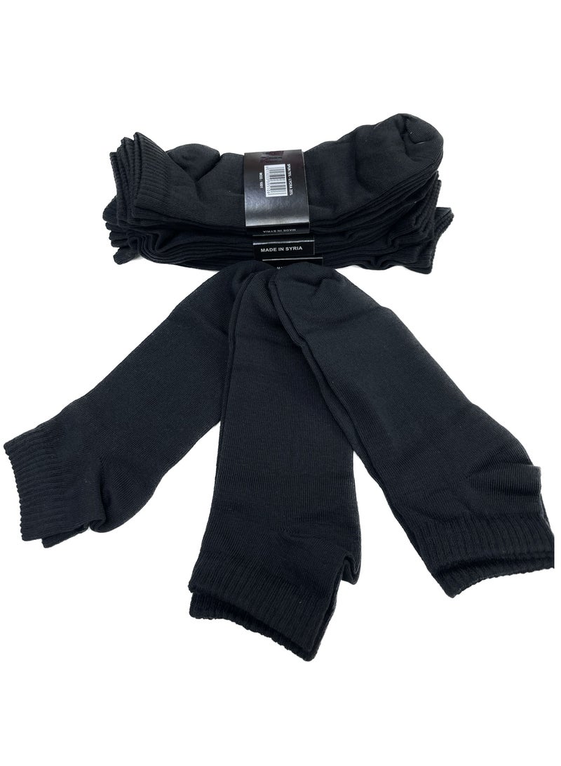 الوصيف جوارب برمودا مصنوعة من الاسبان وليكرا 12 قطعة