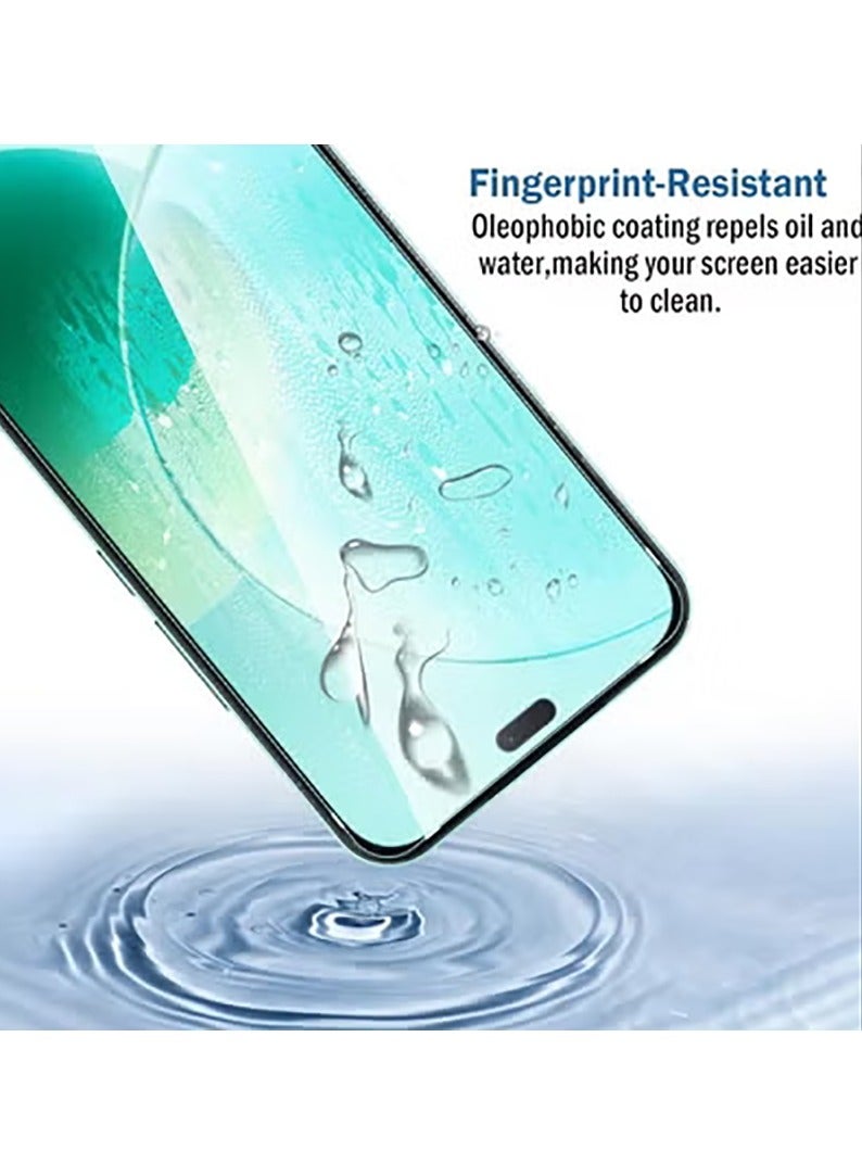 1 Pack Compatible with Honor 400 lite Screen Protector,Full Coverage 9H Tempered Glass Film,HD Clear Scratch Resistant,Bubble-Free for Honor 400 lite Screen Protector - Image 5