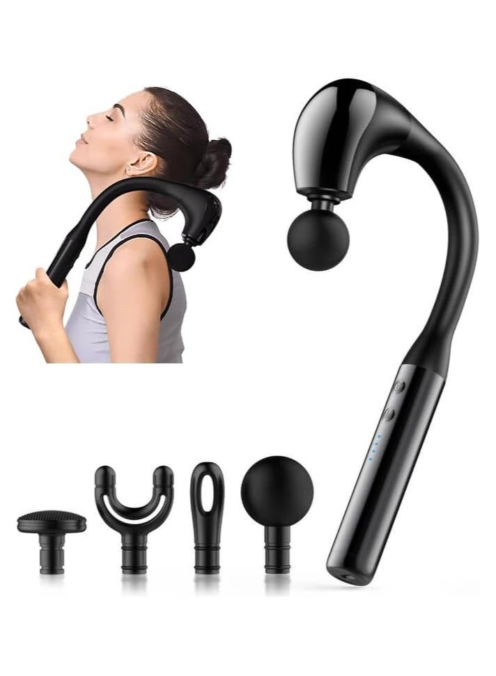 Massage Gun with Extended Handle Revolutionary U-Shaped Back Massager for Pain Relief Deep Tissue Body Massager for Neck,Shoulder,Leg-Reach Every Muscle with Ease - Image 1