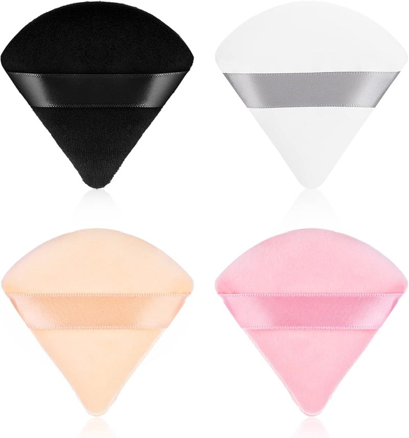 Sibba Powder Puff Face Makeup Loose Foundation Cosmetic Sponge Wet and Dry Pads Cotton Cushion Liquid Primer Setting Eye Piece Brushes Beauty Contour Press Blush Blender