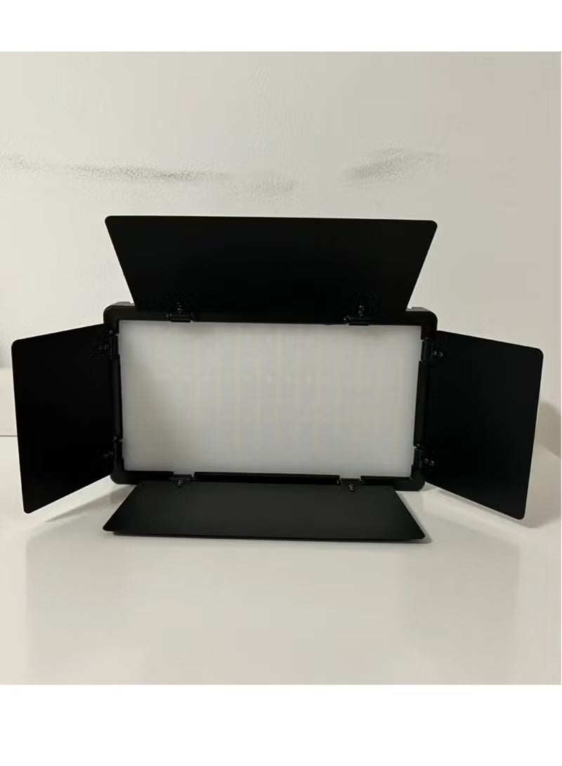 جينيكست طقم إضاءة LED احترافية 600 RGB للتصوير الفوتوغرافي والفيديو مزود ببطارية - لوحة إضاءة LED عالية الجودة، قابلة للتعديل في درجة حرارة اللون والسطوع، محمولة، مثالية للتصوير الفوتوغرافي وصناعة الأفلام. يوتيوب والبث المباشر. - Image 4