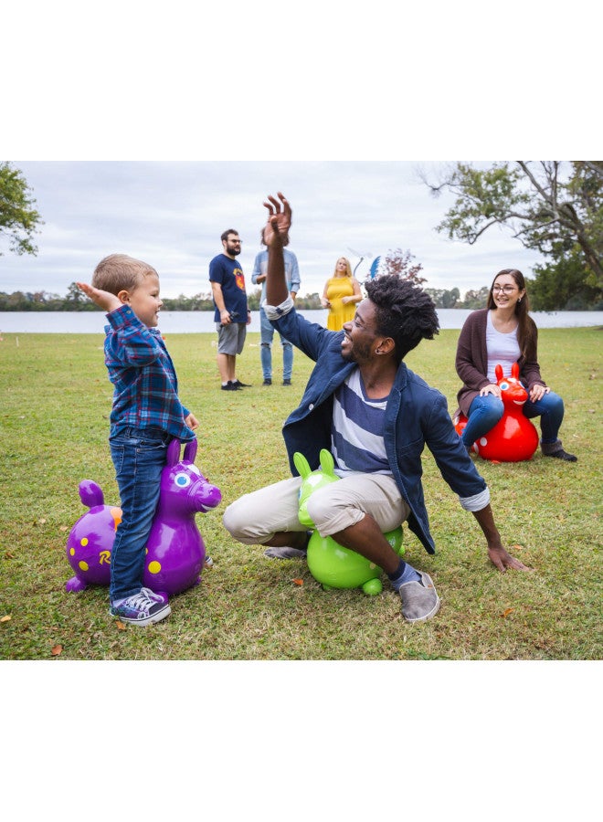 Gymnic Rody Bounce Horse Lime Green - Image 3