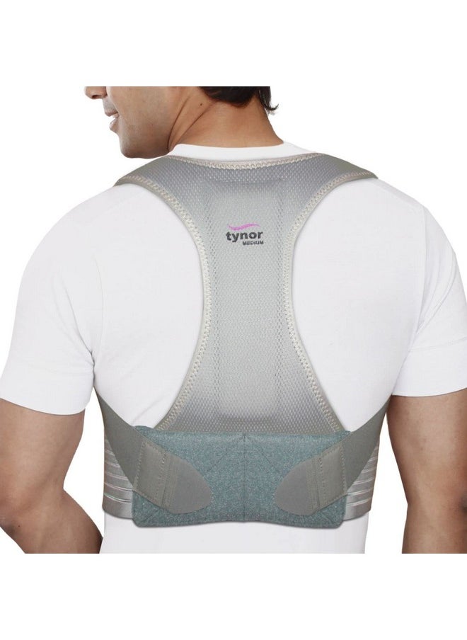 Tynor TYNOR Posture Corrector, Grey, Large, 1 Unit  - Image 1