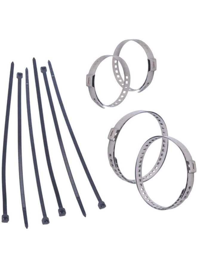 Universal Silicone Rack and Pinion Steering Boot Pinion Boot Gaiter Kit Black (Size : A) - Image 4