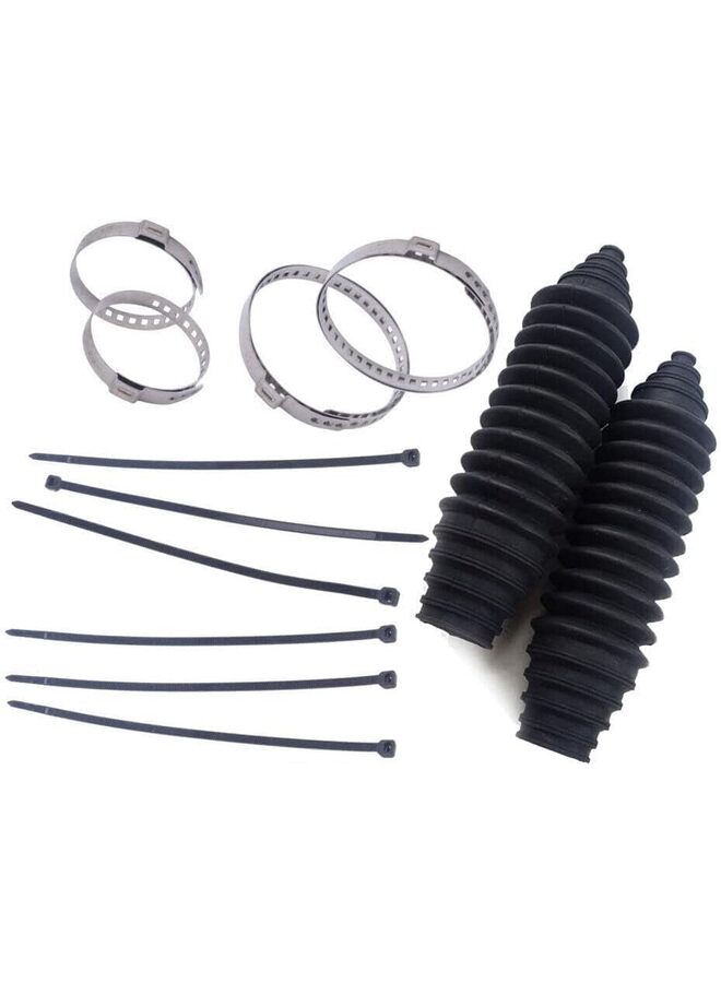 Universal Silicone Rack and Pinion Steering Boot Pinion Boot Gaiter Kit Black (Size : A) - Image 2