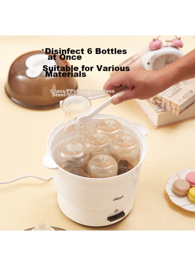 Matyz Baby Bottle Sterilizer, Infant Steam Sterilizer Pot, Multifunctional Baby Sterilizer - Image 4