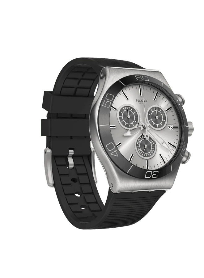 Swatch ساعة كرونوغراف مطاطية YVS486 - Image 2