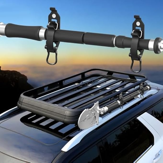 rayihni Shovel Holder for Truck,2 Pcs Shovel Mount for Roof Truck,Metal Rubber Clamps for Roof Rack, Truck, Boats and Family Workshop Tools (Black) - Image 3