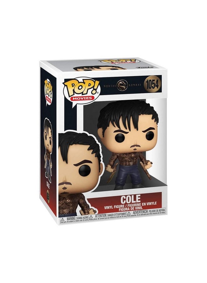 Funko Pop Movies: Mortal Kombat Cole Young Vinyl Figure Multicolor Standard  - Image 3