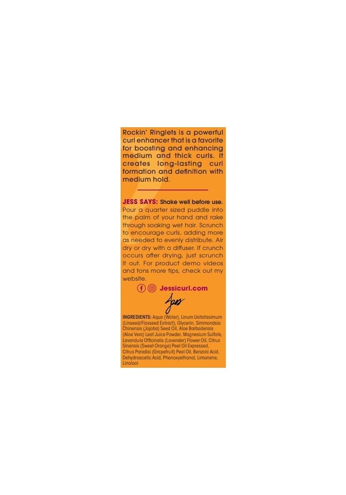 Jessicurl Rockin' Ringlets Styling Potion - Citrus Lavender, 8 Fl Oz - Image 2