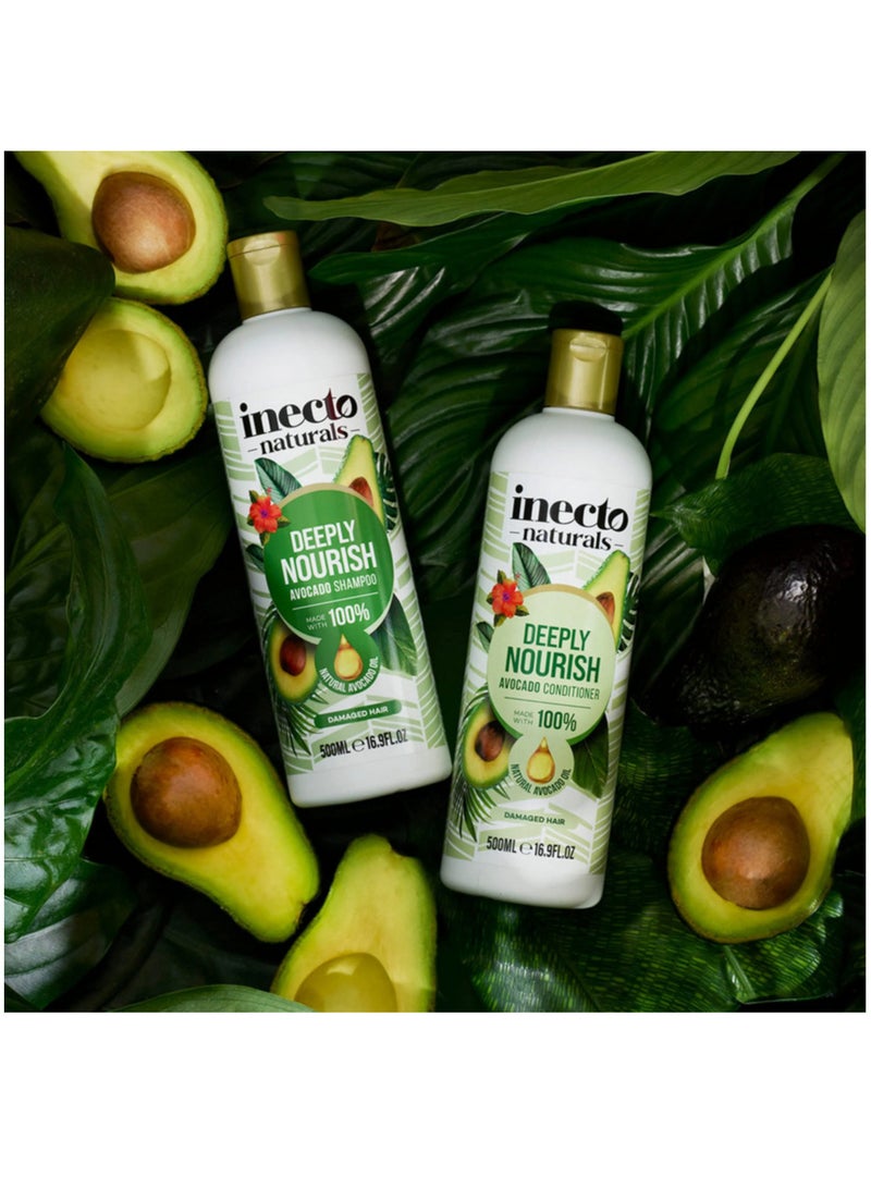 Inecto Naturals Inecto Naturals Avocado Hair Shampoo 500ml - Image 4