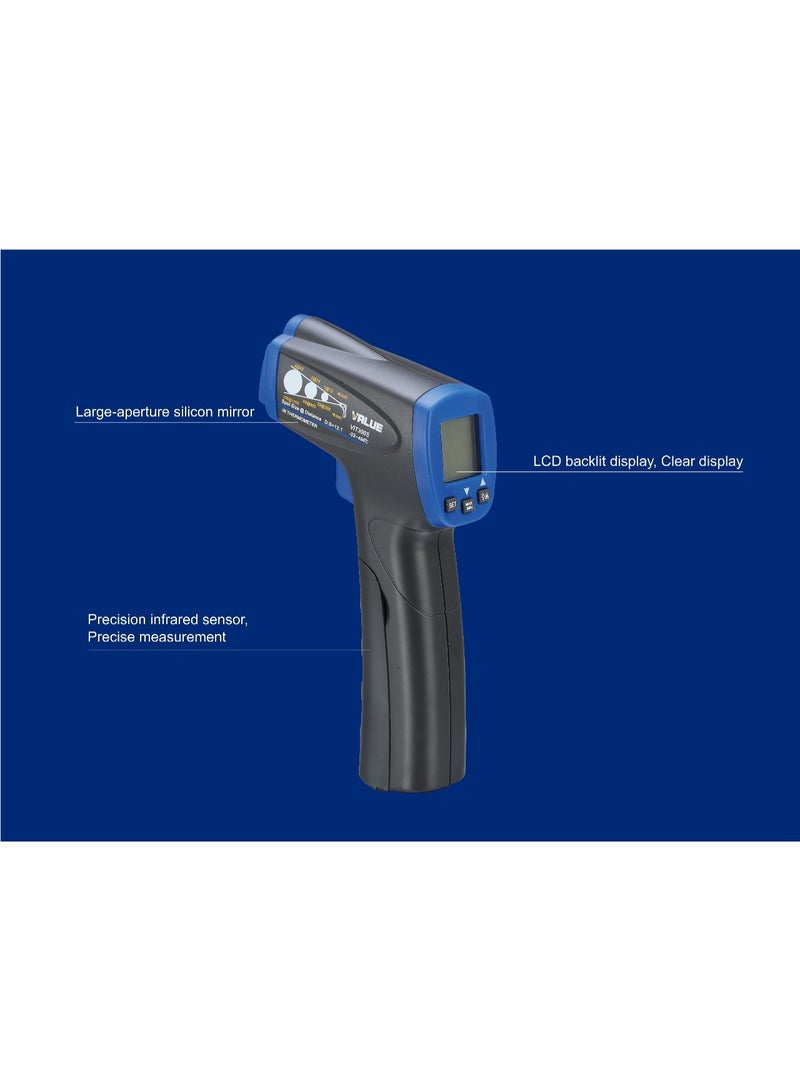 VALUE VIT300S Handheld Non Contact Infrared Thermometer Industrial Electronic Temperature Tester - Image 1