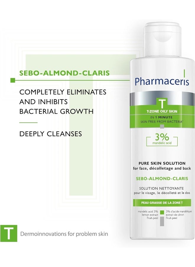 Pharmaceris T Sebo Almond Claris Cleansing Solution For Skin  - Image 4