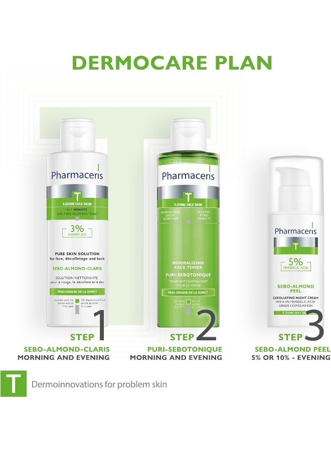 Pharmaceris T Sebo Almond Claris Cleansing Solution For Skin  - Image 5