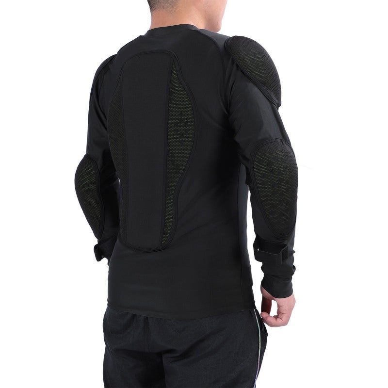 Motorcycle Armor Shirt Size L Full Protection Dual Safety Protection Armored Shirt - Shockproof Protective Riding Shirt for Motorcycle Riding Skiing Cycling Skating Outdoor Sports - Image 4