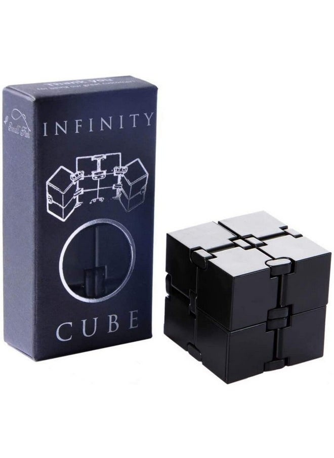 SMALL FISH - Infinity Cube Sensory Fidget Toy, Edc Fidgeting Game For Kids And Adults, Cool Mini Gadget Best For Stress And Anxiety Relief And Kill Time, Unique Idea That Is Light On The Fingers And Hands - Image 1