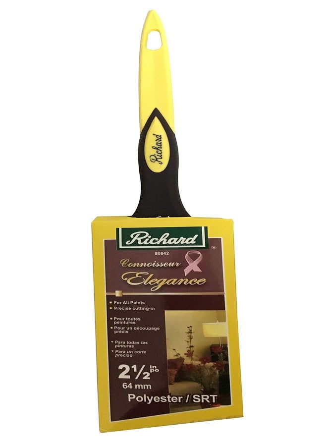 Richard 80842 Angular Paint Brush with SoftGrip Handle, 21/2" - Image 3
