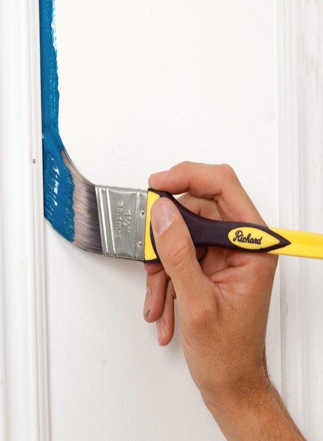 Richard 80842 Angular Paint Brush with SoftGrip Handle, 21/2" - Image 4