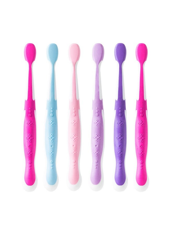 Brush Buddies 6 Pack Barbie Toothbrushes for Kids, Children's Toothbrushes, Soft Bristle Toothbrushes for Kids - Image 3