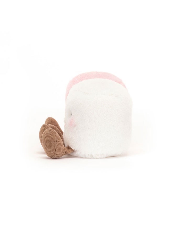 Jellycat Pink And White Marshmallows Plush – Soft Stuffed Toy with Cordy Legs, Cute Valentine’s Gift for Kids & Adults, Collectible Jellycat, 6 cm - Image 2