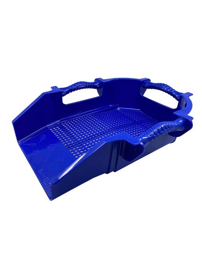 Sand Dipper Treasure Digger Shark Tooth Sifter & Sand Shovel Ergonomic Multihandle Sand Sifter For The Beach With A Shovelshaped Head Makes It Easy To Dig & Sift To Find Treasures (Blue) - Image 1