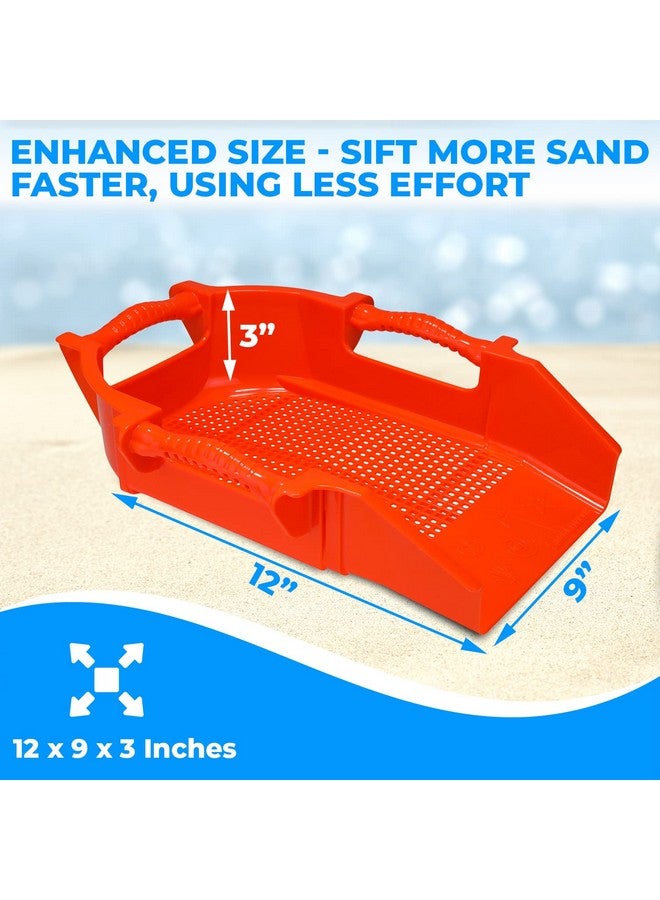 Sand Dipper Treasure Digger Shark Tooth Sifter & Sand Shovel Ergonomic Multihandle Sand Sifter For The Beach With A Shovelshaped Head Makes It Easy To Dig & Sift To Find Treasures (Blue) - Image 5