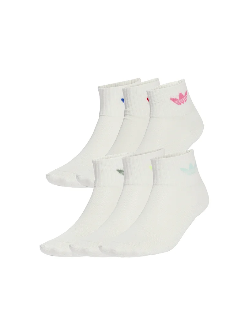اديداس اوريجينالز Kids 6 Pack Ankle Socks