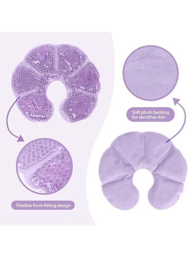Gonice Breast Ice Pack 2 Pack Nipple Ice Pack for Nursing  - Image 3