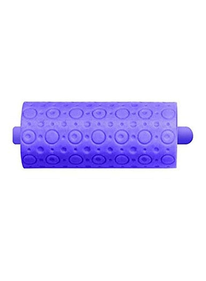 Ochtend Bakingequipments Plastc Dots Lace Woven Design and Pattern Embosser with Roller (Pack of 3, Purple) - Image 5