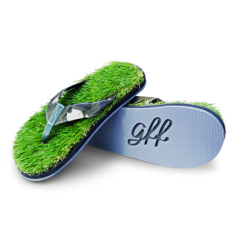 GFF Grass Flip Flops for Men/Women/Kids - XS/S/M/L Size Sandal - Camo/Black/Pink Color Slippers - Image 5