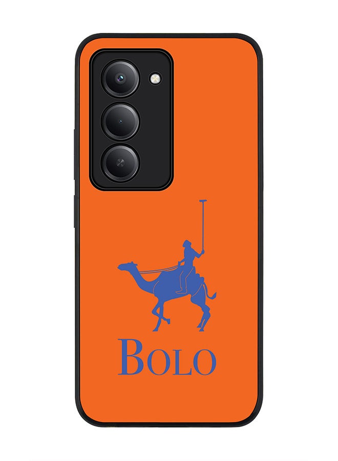 Stylizedd For Xiaomi Redmi 15 5G Case,Slim fit Camera Protection, Shockproof Thin Phone cover  - BOLO Orange - Image 1