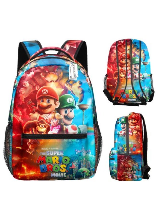 Generic Cool cartoon print backpack, a new favorite for fashionable travel - 2  - Image 1