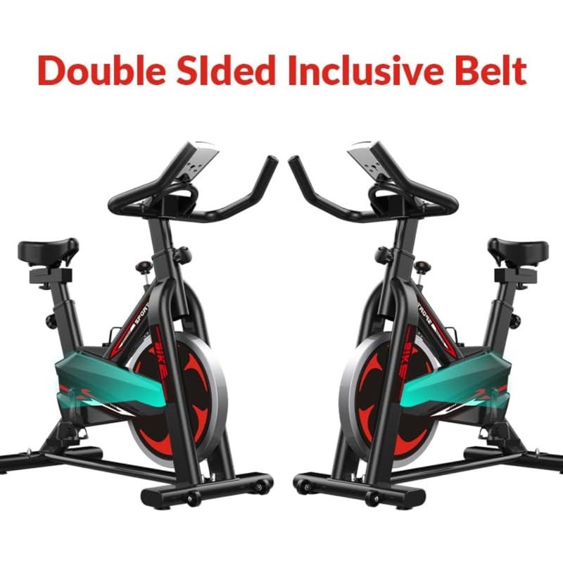Spin Air Bike Exercise Cycle Machine For Home Gym, Heavy Duty Spinning Flywheel, Weight Capacity 150kg - Image 4