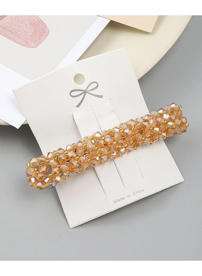 Mark & Mia Mark & Mia Hair Clip, Elegant Design, Decorative Style, Durable, 6 to 12 Years - Golden