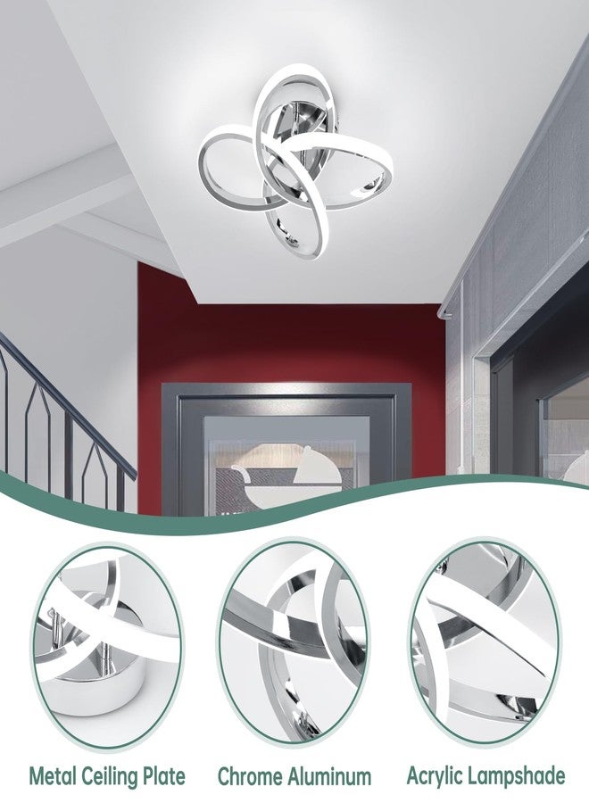 CANEOE Modern Ceiling Light Fixture,Small Led Hallway Light Fixtures Ceiling Lamp,Creative Close to Ceiling Lighting for Hallway Bedroom Bathroom Balcony Stair Light Fixtures Ceiling Mount - Image 5