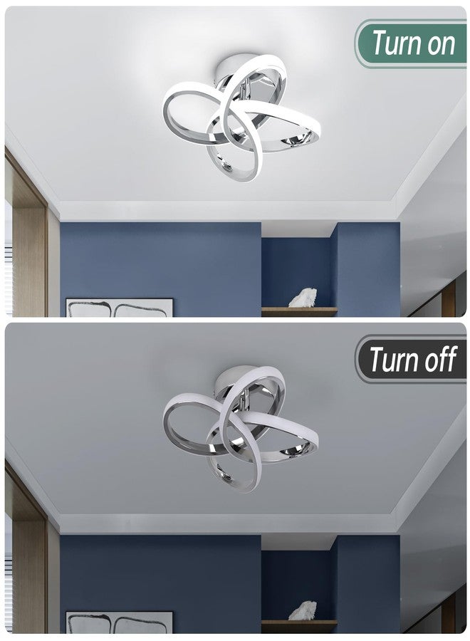 CANEOE Modern Ceiling Light Fixture,Small Led Hallway Light Fixtures Ceiling Lamp,Creative Close to Ceiling Lighting for Hallway Bedroom Bathroom Balcony Stair Light Fixtures Ceiling Mount - Image 4