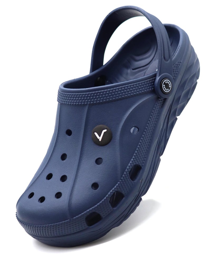 SVAAR Men's Navy Blue Clogs - 6 UK - Image 1