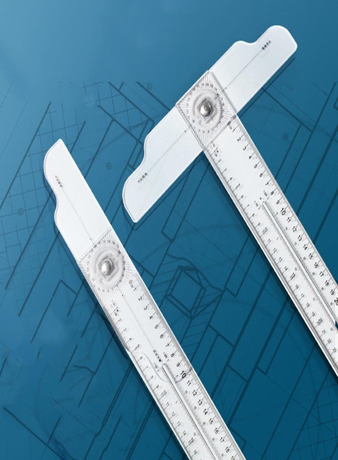SECRET DESIRE™ 60Cm T Square Ruler Rotary Multifunctional Angle Ruler for Engineering - Image 4